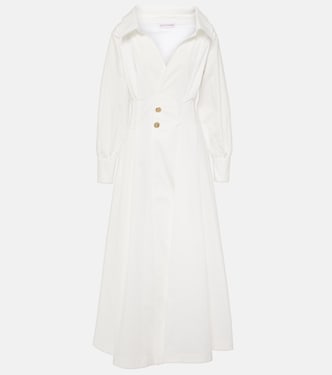 Robe midi Isabela en coton mélangé | Altuzarra