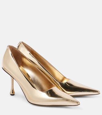 Ixia 80 mirrored leather pumps | Jimmy Choo