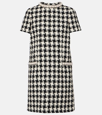 Embellished tweed minidress | Valentino