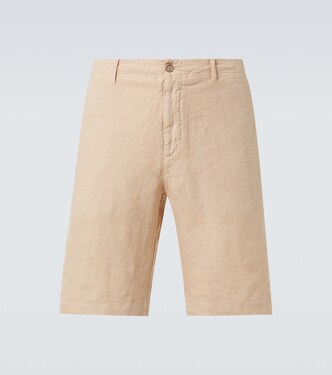 Linen Bermuda shorts | Fedeli