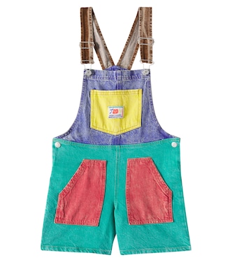 Colorblock denim overalls | Bobo Choses