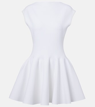 Abito corto a pieghe | Alaïa