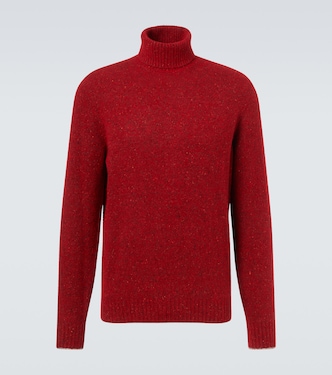 Alpaca wool, silk, and cotton-blend sweater | Brunello Cucinelli