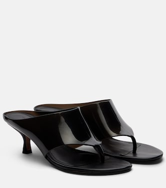 Leather-lined thong sandals | Farm Rio