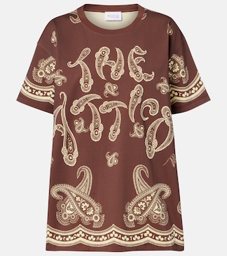 T-shirt Bandana in jersey di cotone oversize | The Attico