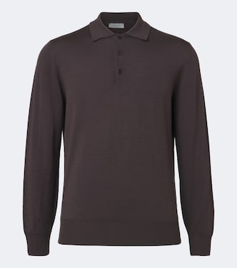 Virgin wool polo sweater | Canali