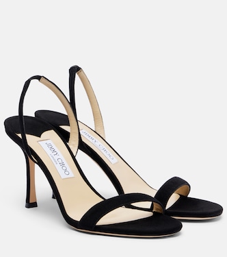 Sandali slingback Jenn in suede | Jimmy Choo
