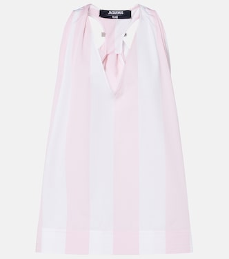 Norma striped cotton poplin top | Jacquemus