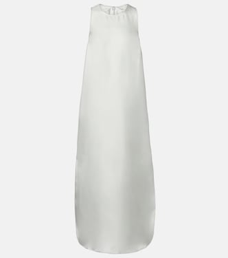Maxikleid Paloma aus Seidensatin | Loulou de Saison