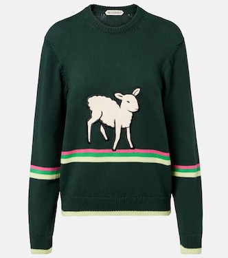 Embroidered cotton sweater | JW Anderson