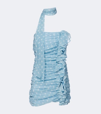 Polka-dot silk bustier dress | Nina Ricci