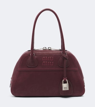 Vivant leather bowling bag | Miu Miu