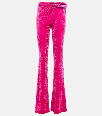 Flared velvet pants | Versace