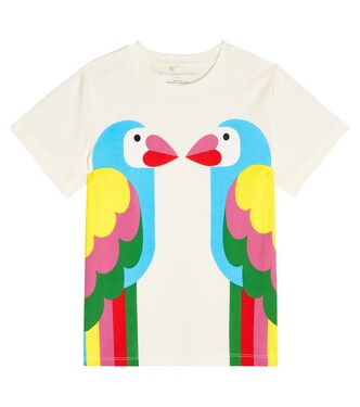 Printed cotton jersey T-shirt | Stella McCartney Kids