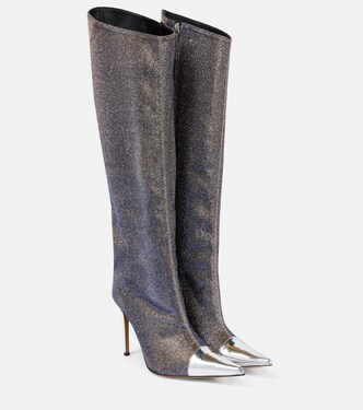 Botas altas metalizadas | Alexandre Vauthier