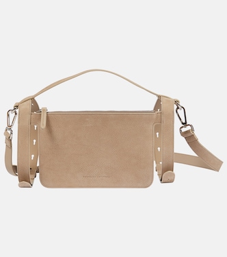 Leather blanket holder | Brunello Cucinelli