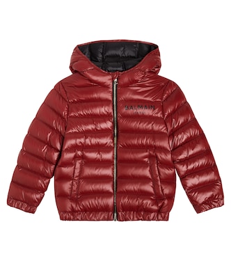 Logo down jacket | Balmain Kids