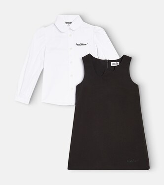Ensemble chemise et robe à logo | Moschino Kids