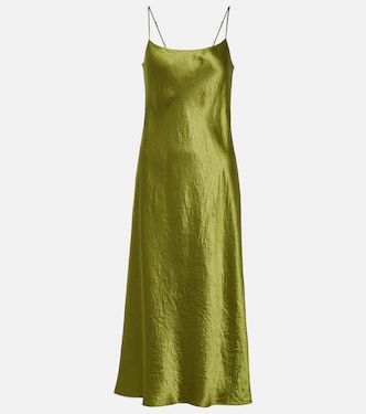 Satin slip dress | Vince