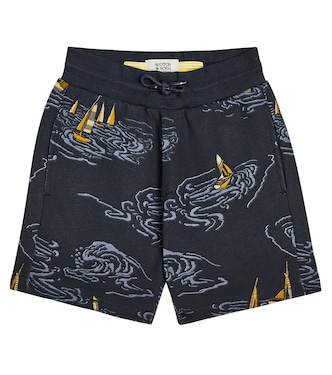 Printed cotton shorts | Scotch & Soda Kids