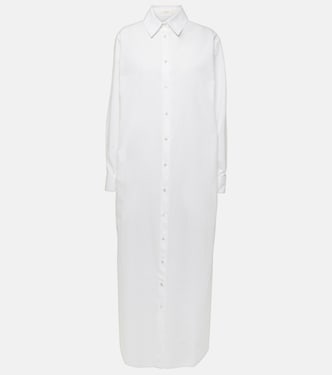Izumi oversized cotton poplin shirt dress | The Row