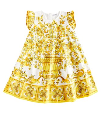 Robe en coton imprimé | Dolce&Gabbana Kids