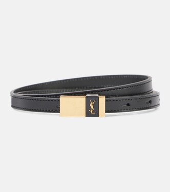 Leather belt | Saint Laurent