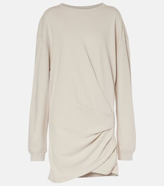 Pipper draped cotton jersey minidress | Marant Etoile