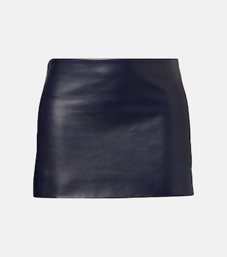 Jett leather miniskirt | Khaite
