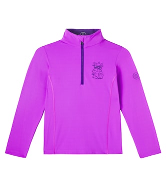Ida printed half-zip technical top | Bogner Kids