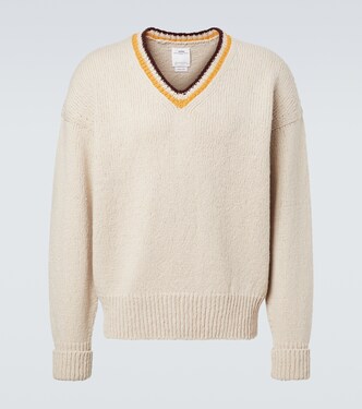 College wool and cashmere sweater | Visvim
