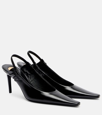 Anne-Marie leather slingback pumps | Saint Laurent