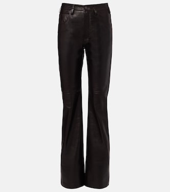 Pantalon bootcut en cuir | Nili Lotan