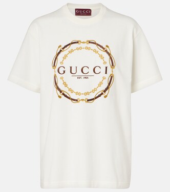 Logo cotton jersey T-shirt | Gucci