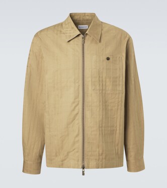 Burberry Check cotton jacket | Burberry