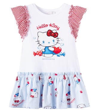 X Hello Kitty Kleid aus Jersey | Monnalisa