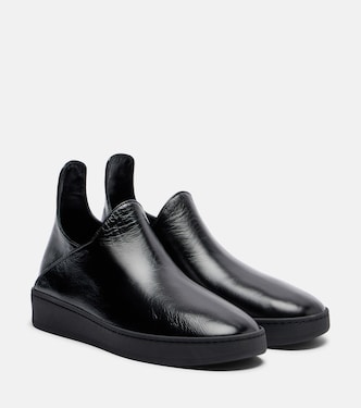 Leather high-top sneakers | Phoebe Philo