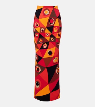 Maxirock Occhi aus Jersey | Pucci