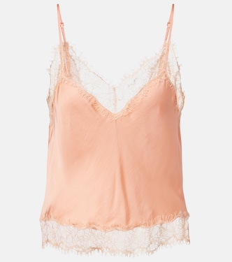 Zely lace-trimmed satin camisole | Poupette St Barth