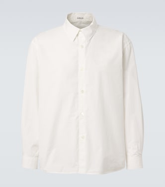 Cotton poplin shirt | Auralee