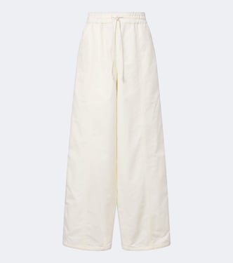 Cotton toile wide-leg pants | Bottega Veneta