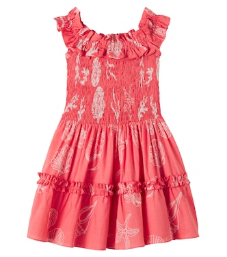 Amber printed cotton dress | Poupette St Barth Kids