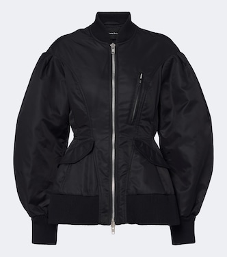 Padded satin bomber jacket | Simone Rocha