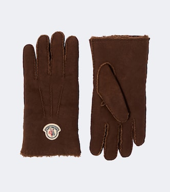 Guantes de ante con borrego | Moncler
