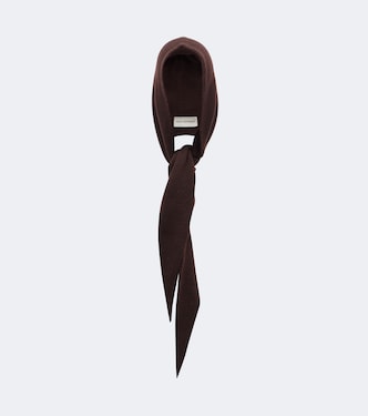 Niale cashmere hood | Nour Hammour
