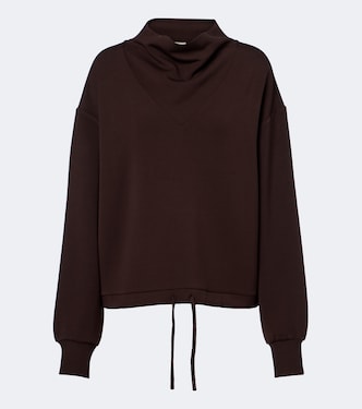 Betsy draped jersey sweatshirt | Varley