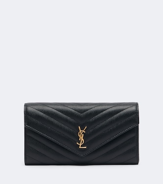 Cassandre Large matelassé leather wallet | Saint Laurent