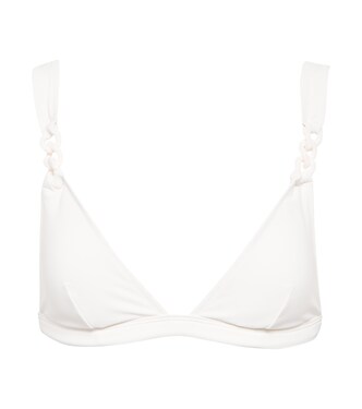 Falabella chain-strap triangle bikini top | Stella McCartney