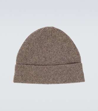 Ribbed-knit wool and cashmere beanie | Acne Studios