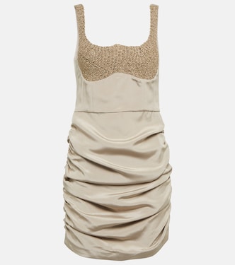 Minikleid Almeria aus einem Seidengemisch | The Mannei